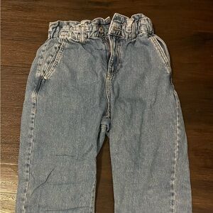 Zara Women's High Rise Blue Jeans